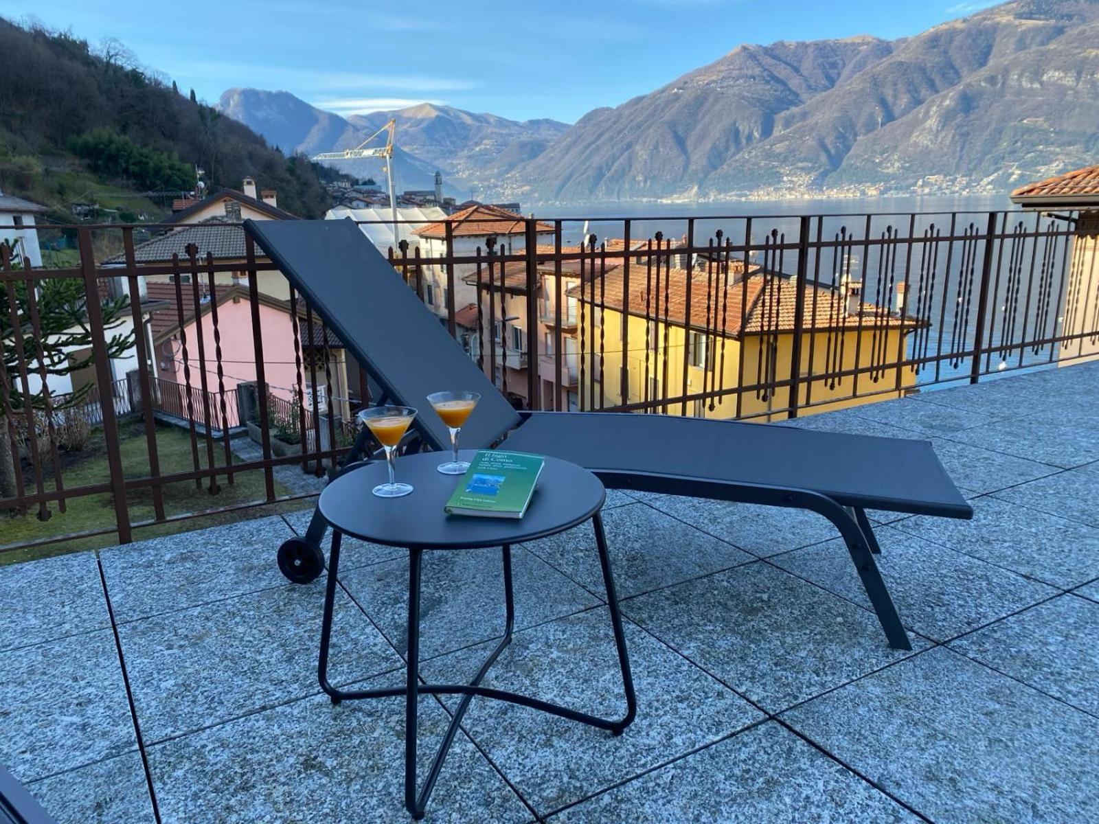 Ferienwohnung Tiziana Lake Como View Terraces Lezzeno Exterior foto