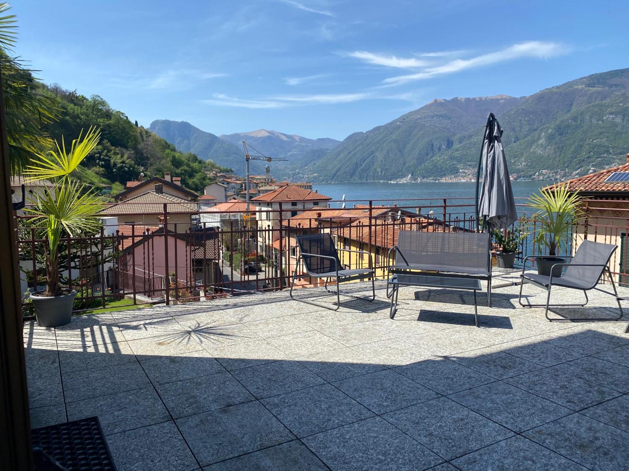 Ferienwohnung Tiziana Lake Como View Terraces Lezzeno Exterior foto